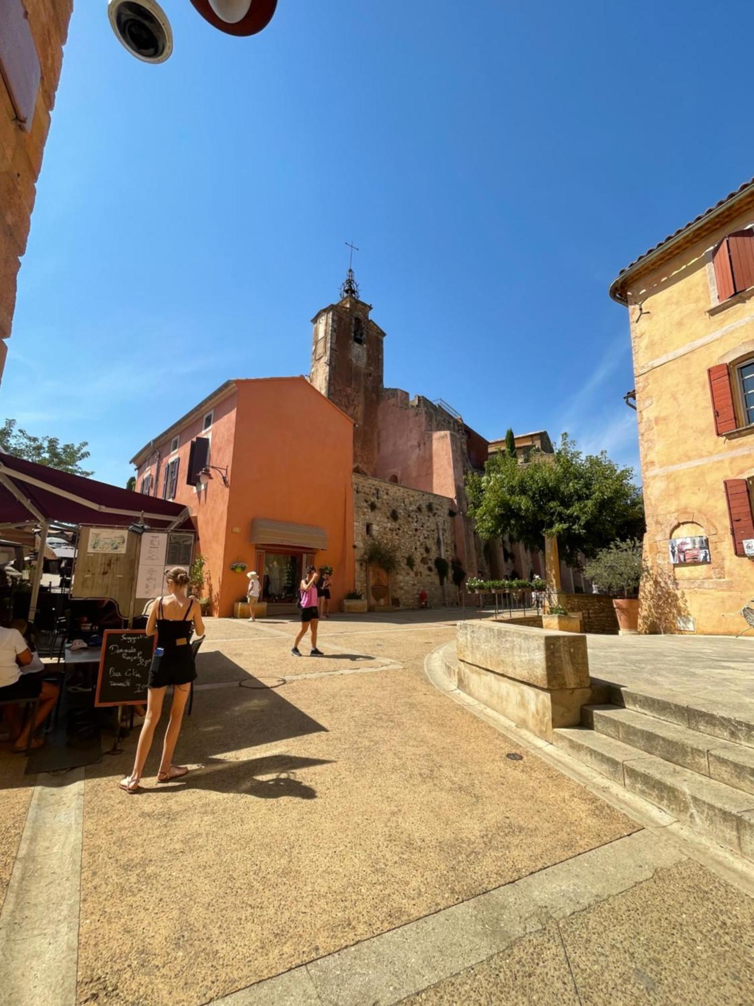 O Coeur Des Ocres Apartment Roussillon  Luaran gambar
