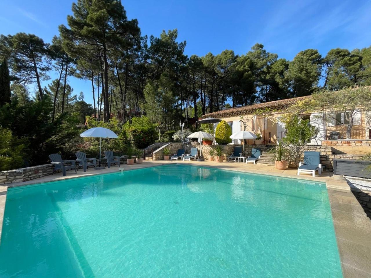 O Coeur Des Ocres Apartment Roussillon  Luaran gambar